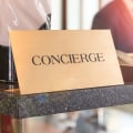 What do you use concierge service for?