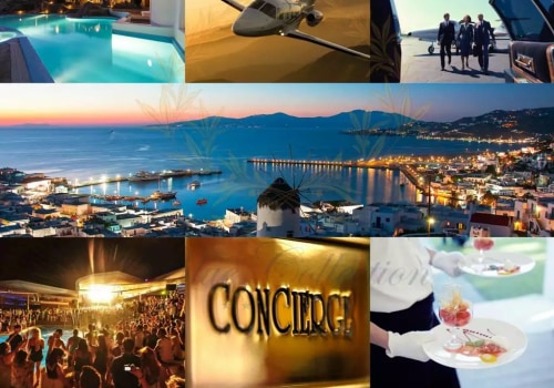 Can i get help with booking tickets for events and attractions when using a mykonos concierge service?